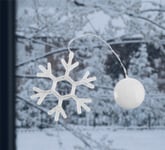 LED-lampa för julen, Snöflinga