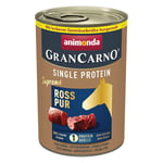 Animonda GranCarno Adult Single Protein Supreme 24 x 400 g -  Häst Pur