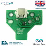 PS4 Controller JDS-011 USB charging port socket circuit board V2 12 pin