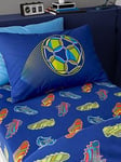 Catherine Lansfield Bright Football Fitted Sheet