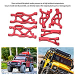 (Red)RC Suspension Arm Set Aluminum Alloy Front Rear Swing Arms With Ball H GGM