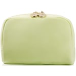 LULU'S ACCESSORIES Cosmetic Bag Velvet Yellow