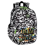 Coolpack F059679, Sac à dos scolaire RIDER GAME OVER, Multicolor