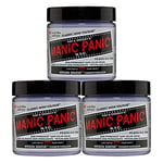 Manic Panic Virgin Snow Classic Creme Vegan Cruelty Free Hair Toner 3 x 118ml