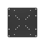 PureMounts Plaque Adaptateur VESA universel pour l'Élargissement des Distances VESA, agrandit de VESA 50x50 jusqu'à 200x200, max. 30kg, noir