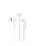 Belkin SoundForm Casque Avec fil Ecouteurs Musique/Quotidien USB Type-C Blanc