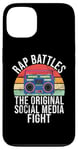 Coque pour iPhone 13 Rap Battles The Social Media Fight Hip Hop des années 90