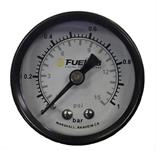 Fuelab FUE-71512 bränsletrycksmätare, 38mm, 0-15 psi/0-1 bar