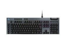 Logitech G G915 X - tangentbord - QWERTZ - tysk - svart Inmatningsenhet