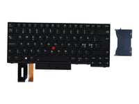 Chicony - Ersättningstangentbord För Bärbar Dator - Med Trackpoint - Bakgrundsbelyst - Qwerty - Nordisk - Fru - För Thinkpad E480  E490  L380  L390  L480  T480s  T490