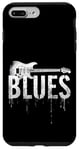 Coque pour iPhone 7 Plus/8 Plus Musique Blues pour guitare électrique vieilli