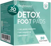 Detox Foot Patches (Pack of 30) - 100% Natural Foot Detox Pads to Remove Toxins