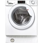 Hoover H-WASH 300 8kg 1400rpm Integrated Washing Machine - White HBWS48D1W4-80