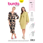 Burda 6363 - Kjole EUR: 36-46, US: 10-20