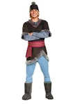 DISGUISE 99925D Kristoff Costume for Adults Disney Frozen Sized, Brown, XL