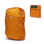 Lowepro Raincover AW Medium with Recycled Fabrics, Waterproof Cover for Camera Bags, Backpack Cover, Rainproof, Orange