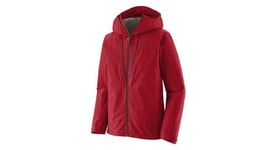 Veste impermeable patagonia triolet rouge