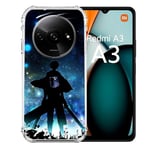 Cokitec Coque Renforcée pour Xiaomi Redmi A3 Manga Attaque Titans Levi