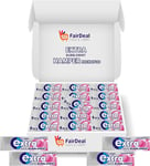 Extra White Bubblemint Chewing Gum Sugar Free 30 Pcs 12.6g Each (Pack of 30, Wh