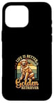 Coque pour iPhone 16 Pro Max Golden Retriever Chien Race Golden Retriever