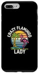 iPhone 7 Plus/8 Plus Crazy Flamingo Lady Funny Flamingo Case