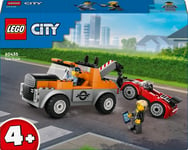 LEGO City Fantastiska fordon 60435 - Bärgningsbil och sportbilsgarage