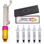 Hyaluron Pen Skin Care Beauty Tool High Pressure Acid Guns Atomizer with 5 Ampoules,for Plump Lips, Anti-Wrinkle, Face Lifting, Skin Tightening