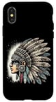 Coque pour iPhone X/XS Aztec Warrior Mask Ancient Civilization Mexican Heritage