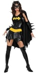 Rubie's 888440 Rubie's Official Batgirl Batman Ladies Adult Costume Small,Black