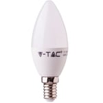 V-Tac 3W LED kronljus - B35, E14, 230V - Dimbar : Inte dimbar, Kulör : Varm