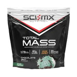 Sci-MX Total Mass Gainer Protein Powder 2kg Weight Gain Shake Chocolate Mint