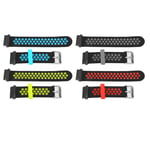 Watch Band Silicone Quick Release Adjustable Sport Watch Smartwatch Strap Re FST