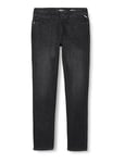 Replay women's Luzien skinny fit jeans with power stretch, black (Black Delavè 099), 32W / 30L