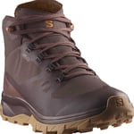 Salomon Outsnap CSWP Women damkängor Black Coffee/Peppercorn/Gum #4 UK7/EU 40 2/3 - Fri frakt