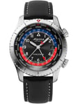 Alpina AL-255BRB4S26 Startimer Pilot Worldtimer Mens Watch