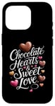 iPhone 16 Pro Chocolates HeartsSweet Love ValentinesDay ChocolateLover Case