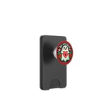 Be my Boo Illustration fantôme Saint-Valentin PopSockets PopWallet pour MagSafe