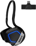 Casque Gaming sans Fil pour Nintendo Switch PS4 PS5 PC, Casques de Gaming à Faible Latence et Son Surround stéréo 3D Câble Type-C vers USB Casques avec Microphone Amovible