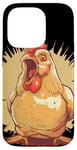 iPhone 14 Pro Funny Chicken Breast Costume for Boys and Girls Case