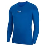 Nike - Park First Layer Top - Pull À Manches Longues Homme, Bleu (Royal Bleu / Blanc), S