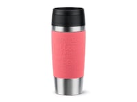 Emsa Travel Mug Classic , Korall, Rostfritt Stål, Silikon, Rostfritt Stål, Polypropylen (Pp), 36 Ml, 8,3 Cm, 200 Mm