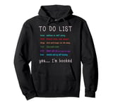 Funny Wallow In Self Pity To Do List Depression Gift Pullover Hoodie