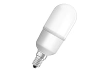 OSRAM LED STAR - LED-lyspære - form: pind - matteret finish - E14 - 8 W - varmt hvidt lys - 2700 K