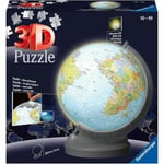 Puzzle 3D Ravensburger 11549 Globe terrestre Lumière