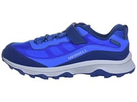 Merrell Moab Speed Low A/C WTRPF Chaussure de randonnée, Blue, 43 EU