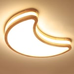 Plafonnier LED Lune Créative Plafonnier Plat de Chambre d'Enfant Luminaire Plafond Moderne pour de Salon Couloir 3000K/Lumière Chaud