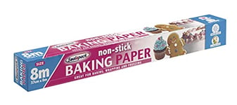 Sealapack Ready to USE Baking Paper, 37cm x 8 METRE ROLL, Brown, SAP015,White