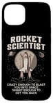 iPhone 15 Plus Rocket Scientist Aerospace Engineer Space Flight Space Man Case