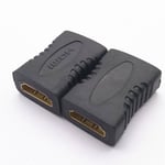 Treetalk - Adaptateur de Coupleur hdmi, 2-Pack Plaqué Or Femelle vers Femelle 4K hdmi Coupleur hdmi Extenseur-Adaptateur et connecteur pour câble