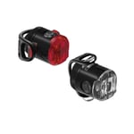 Lezyne Femto USB-C LED Bike Light Set - Black / Rechargeable